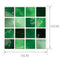 10pcs Retro Floor Tiles Wall Stickers Self-Adhesive Waterproof PVC Decals Mural