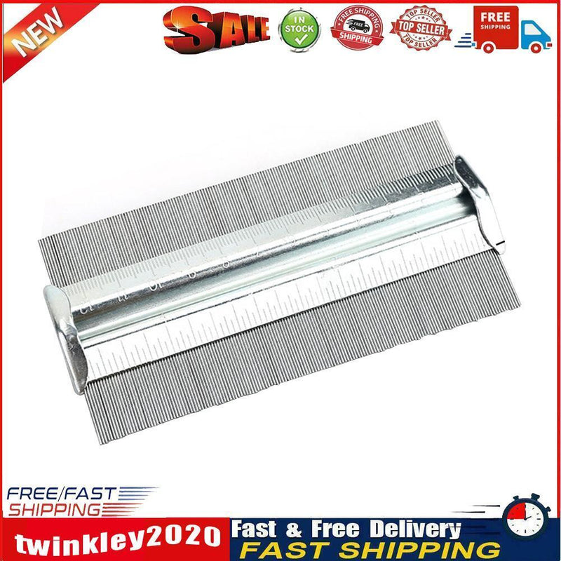 Contour Gauges Copy Duplicator Template Profile Measuring Ruler (5 in) Newly