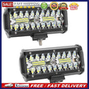 1 Pair 6.5 inch 400W LED Work Light Bar Waterproof Offroad Driving Fog Lamp