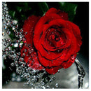 30x30cm 5D Diamond Painting DIY Rose Red Painting Cross Stitch Needlework