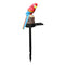 LED Solar Lights Parrot Waterproof Lawn Stakes Lamps Garden Decor (Red)