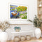 Sunflower Yard Oil Paint By Number DIY Coloring Picture Kits for Adults Children