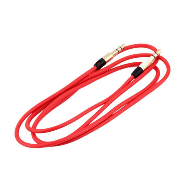 3.5mm Jack Male to Male Stereo Headphone Car Aux Audio O0I7 Extension UKPL O5N2