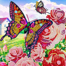 #A Partial Special-shaped Diamond Painting Kits Flowers Plants Mosaic Wall Pic