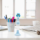 Vase 5D Diamond Painting Point Drill Pen DIY Craft (Blue Owl no Drill)