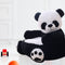 Cute Learning to Sit Baby Sofa Cover Seat Support without Filler (Panda) Newly