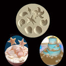 Fondant Pastry Tool Silicone Mold Conch Shells Cake Decorating Baking Mould