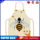 Bee Linen Kitchen Apron Waterproof Oilproof Cooking Pinafore Bibs (82x68cm)