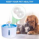 Carbon Filters Fountain Cartridges for Pet Dog Cat Water Dispenser (4pcs)