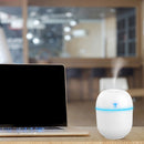 200ml Mini Air Humidifier LED Light USB Essential Oil Diffuser (White)