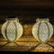 Hollowed Solar Lanterns - Outdoor Hanging Wrought Iron Landscape Lights (B)