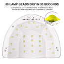 48W 4-Gear Timing UV LED Lamp Manicure Phototherapy Nail Polish Dryer Lights