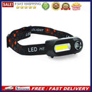 COB LED Headlight Headlamp Flashlight USB Rechargeable Torch Night Light