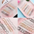 Jewelry Alloy Nose Rings Ear Piercing Jewelry Lip Ear Ring Round Hoop Ear Stud
