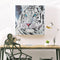 Tiger 5D DIY Partial Drill Round Diamond Painting Animal Picture Mosaic Art