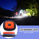 4LED Cap Light Outdoor Running Night Fishing Camping Emergency Warning Hat Lamp