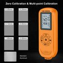 HW-300S 0-2000UM Car Paint Coating Thickness Gauge (Orange Horizontal) Newly