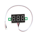0.36 inch LED Digital Voltmeter Motorcycle Car 2 Wire Voltage Meter (Blue) Newly
