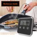 Digital Cook Food Temperature Meter Barbecue Sensor with Probe Tool (Black)