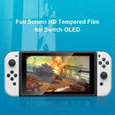 Tempered Glass for NS Switch OLED Screen HD Protective Film Anti Scratch Guard