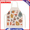 Christmas Printing Kitchen Cotton Linen Apron for Kids Home Cooking Baking Bibs