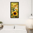 5D DIY Needlework Mosaic Craft Sunflower Embroidery Set Home Diamond Painting