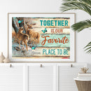 5D DIY Diamond Painting Kits Full Round Drill Elk Mosaic Wall Christmas Picture