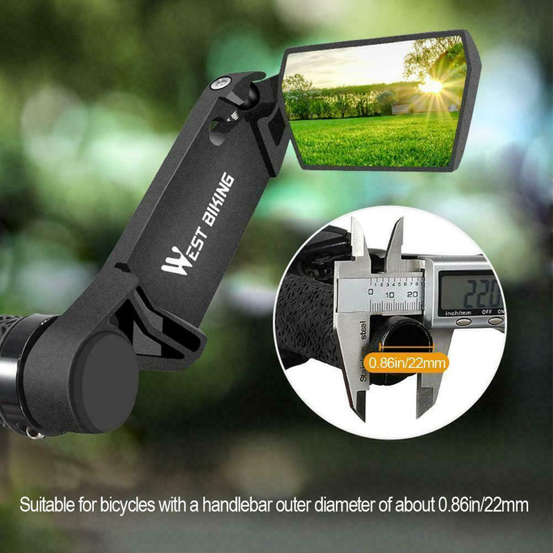 Bicycle Folding Rearview Mirror Bicycle Rearview Mirror Y0Y8