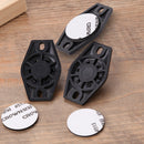 4pcs Rotating Storage Box Caster Ball Universal Trash Can Wheels (Black)