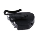 5-LED Flash Hiking Hat Clip Lights Camping Headlamp Cap Brim Lamp Headlight