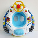 Cute Baby Inflatable Seat Swimming Ring Pool Aid Trainer Beach Float Boat