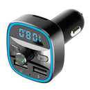 T25 Bluetooth FM Transmitter MP3 Player Dual USB Charger Holder TF Card U-Disk