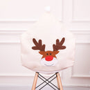 Christmas Chair Covers - Xmas Restaurant Holiday Festival Party Decor 4 Pieces