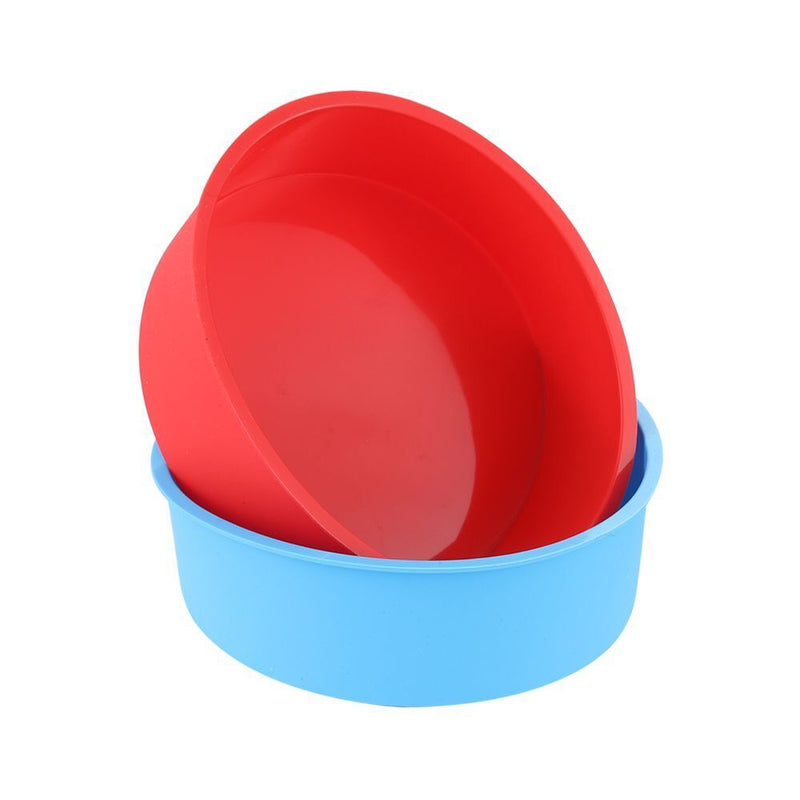 Dish Baking Tools Pudding Mold Round Pattern Muffin Mousse Mould Cake Pan Tray