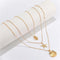 Women Beach Jewelry Multilayer Shell Necklace Cowry Seashell Pendant Bohemian
