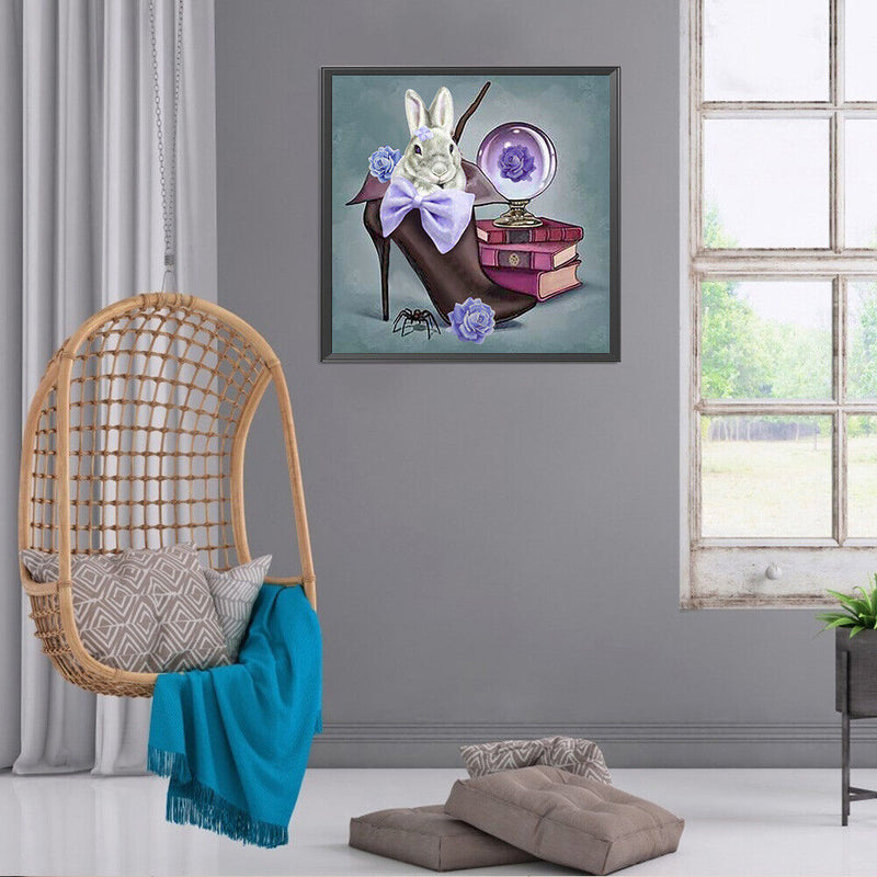 Diamond Painting 5D DIY Rabbit Full Round Drill Rhinestone Picture Newly