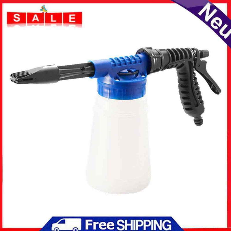 Removable Water Foam Spraying Gun Pot Car Washer Clean Shampoo Soap Foaming Tool