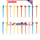 Animal Fruit Picks- Kids Bento Food-Grade Fork Picks for Baby Showers Parties