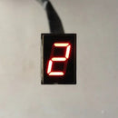 Install Shift Lever Meter Gauge Gear Indicator Lever Sensor LED Display Digital