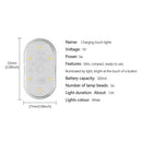 Lamp USB Charging Mini Night Light Reading Light Car Roof Lights Finger Touch
