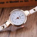 Fashion Luxury Rhinestone Bracelet Women Top Quartz Casual Watch White Newly