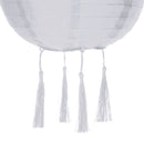 10inch Solar Lantern LED Waterproof Global Lamp Tassel Chinese Celebration Light