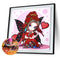 5D DIY Part Special Drill Diamond Painting Cartoon Girl Drawing (Pink)