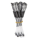 10pcs 0.5mm Neutral Black Refill Gel Pens Office School Supply Stationery