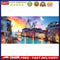 DIY HandPainted Landscape Paint by Number Kits Colouring Artcraft for Prese