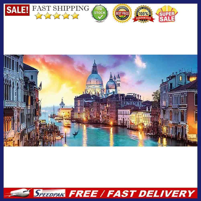 DIY HandPainted Landscape Paint by Number Kits Colouring Artcraft for Prese