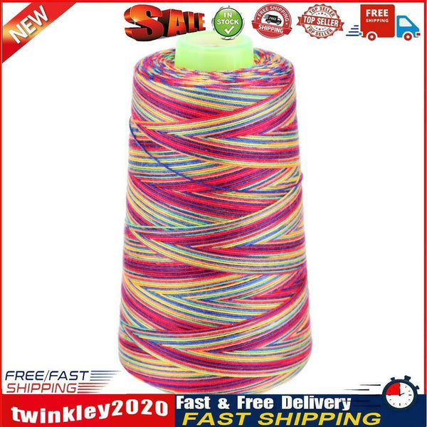 Rainbow Cross Stitch Sewing Threads Textile Yarn Woven Embroidery Line(A) Newly