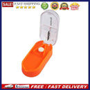 Portable Medicine Organizer Case Rectangular Pill Cutter Storage Box Container