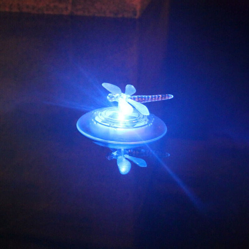 Solar RGB LED Swimming Pool Underwater Floating Lamp Garden Water Light (B)