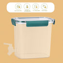 0.92-Gallon Beverage Dispenser with Spigot Leak-Proof for Fridge (Green) Newly